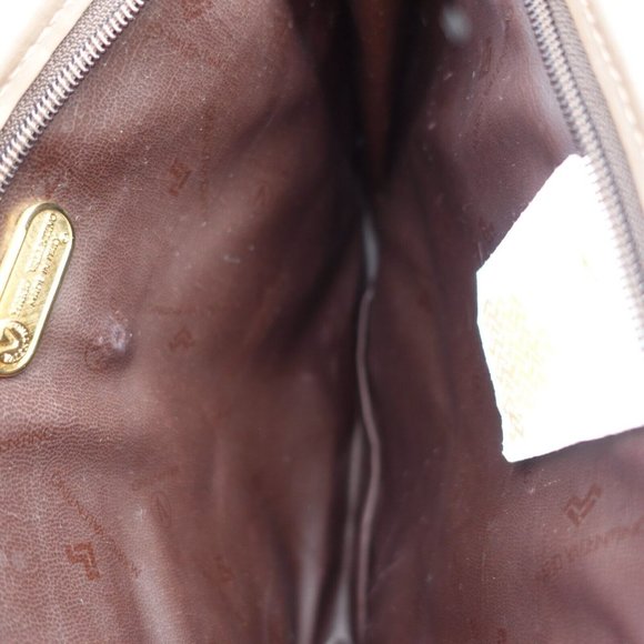 Vintage‎ VALENTINO Purse Brown PVC Clutch Logo Italian MARIO VALENTINO Italy 90s - Picture 14 of 16